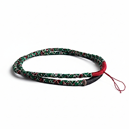 Yeşil Çiçekli Kumaş Telefon Askısı