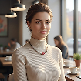 TERRA Merkezi Form Kolye